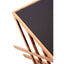 Noosa & Co. Living Ackley Rose Gold Set of 3 Nesting Tables with Black Glass House of Isabella UK