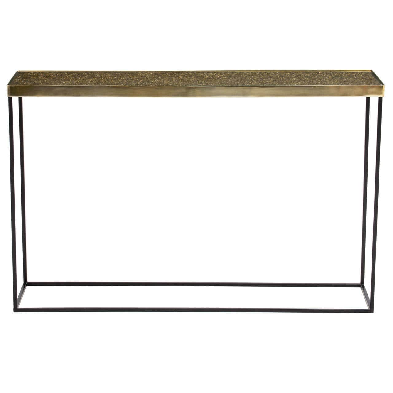 Noosa & Co. Living Akola Gold Console Table. House of Isabella UK