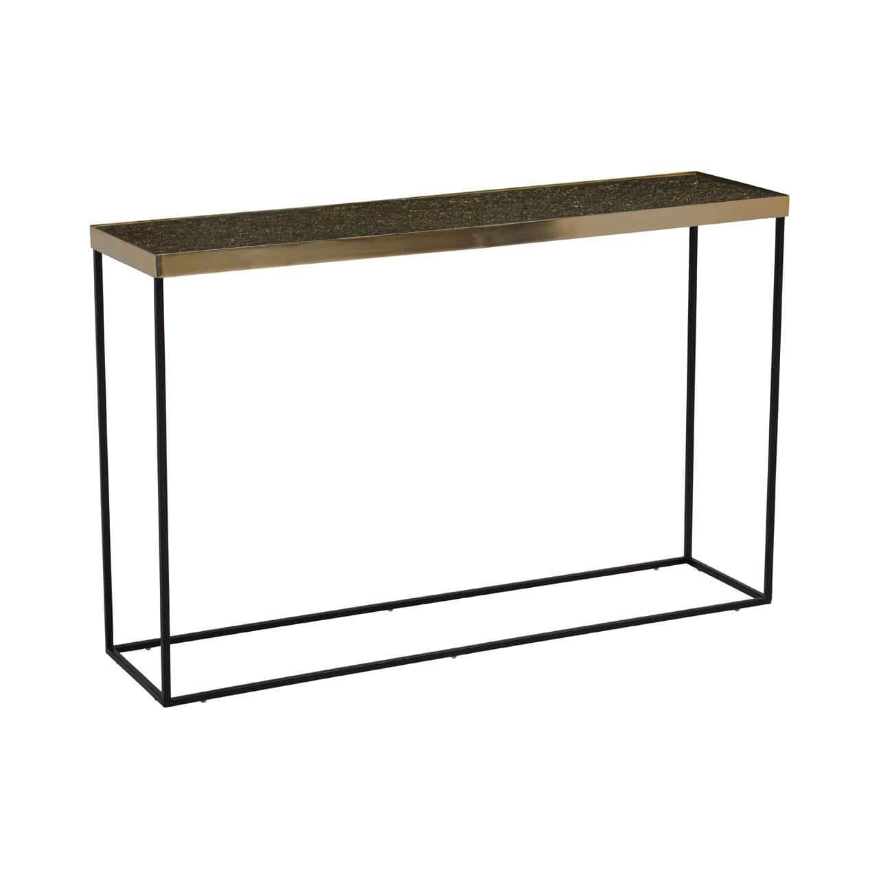 Noosa & Co. Living Akola Gold Console Table. House of Isabella UK