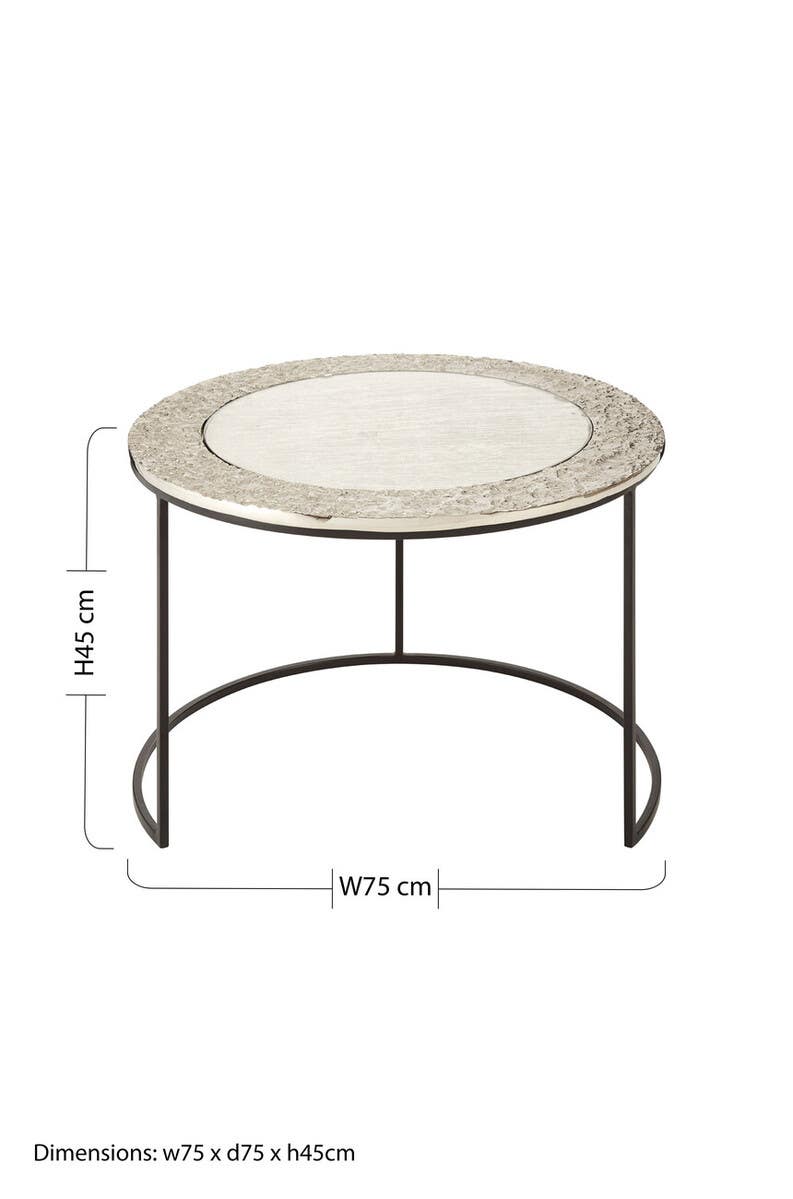 Akola Set Of 2 Nesting Coffee Tables.