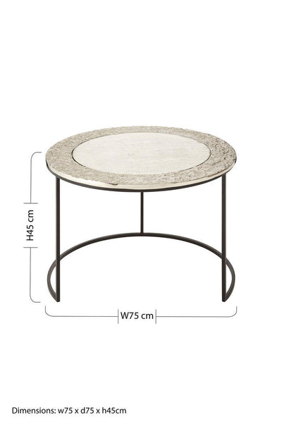 Noosa & Co. Living Akola Set Of 2 Nesting Coffee Tables House of Isabella UK