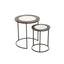 Noosa & Co. Living Akola Set Of 2 Round Nesting Tables House of Isabella UK