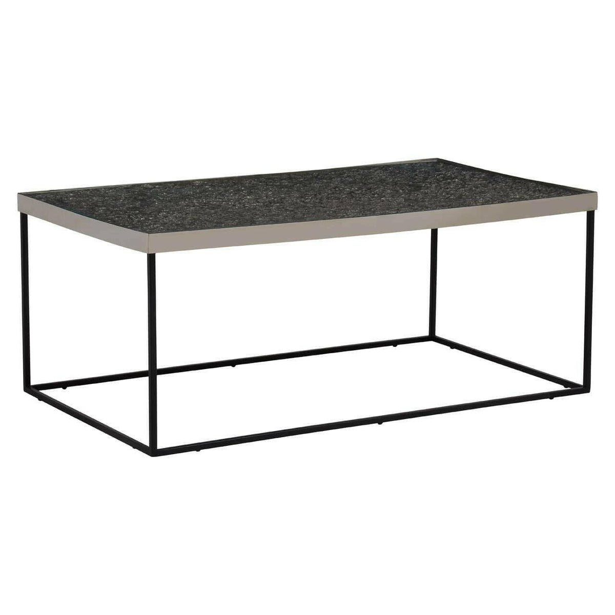 Akola Silver Coffee Table.