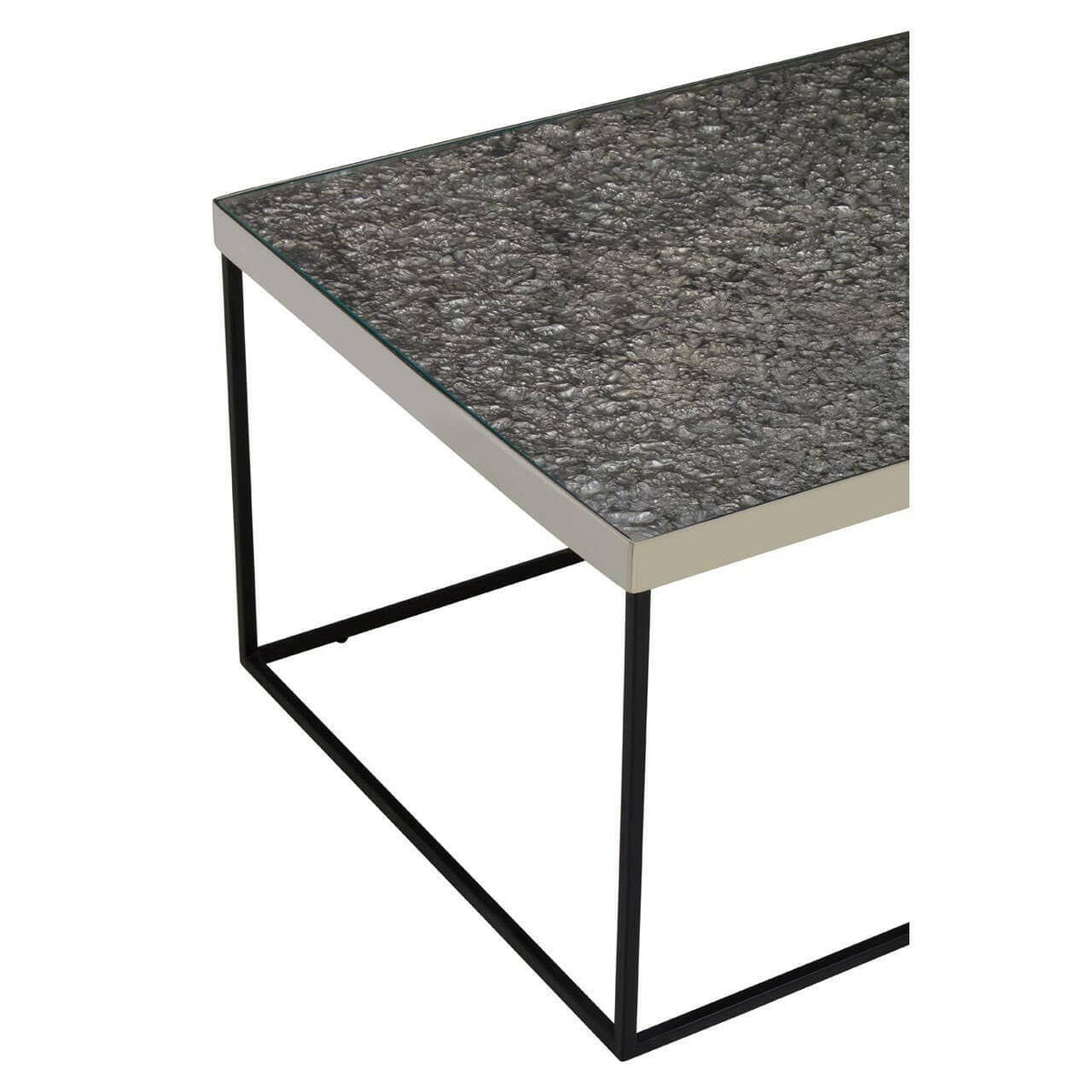 Akola Silver Coffee Table.