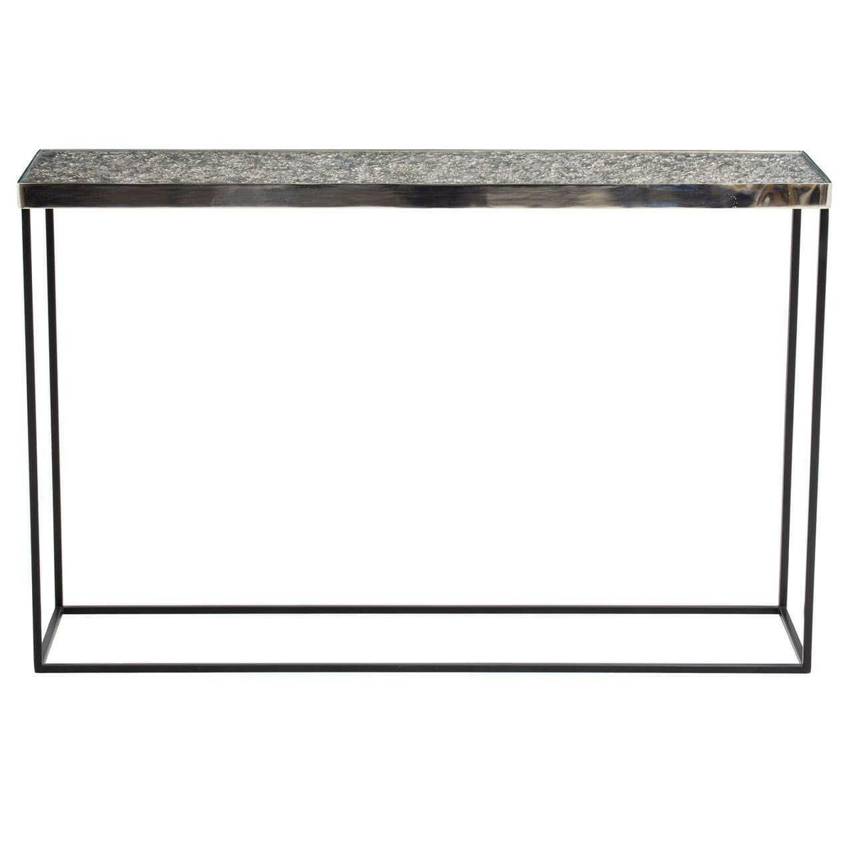 Akola Silver Console Table.