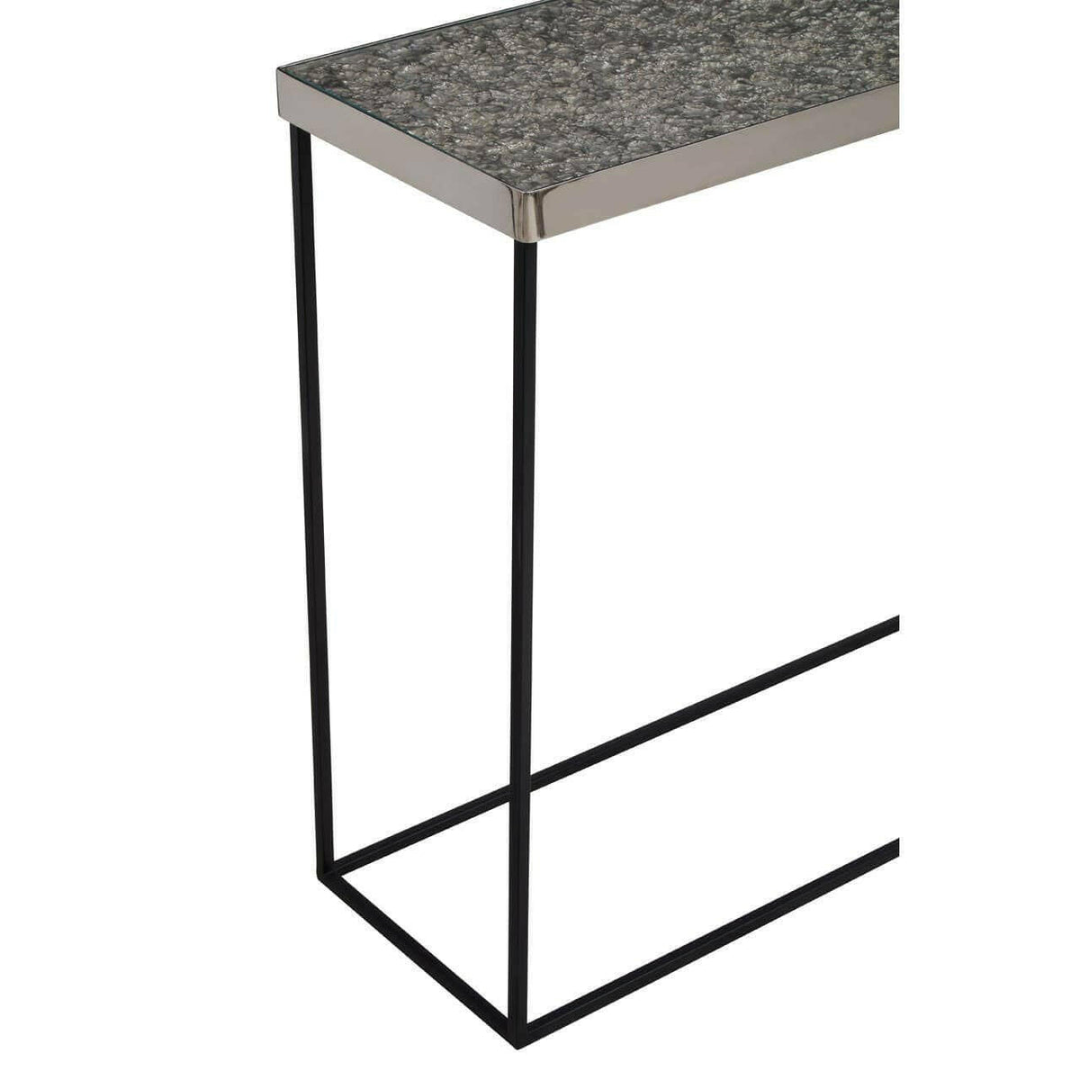 Akola Silver Console Table.