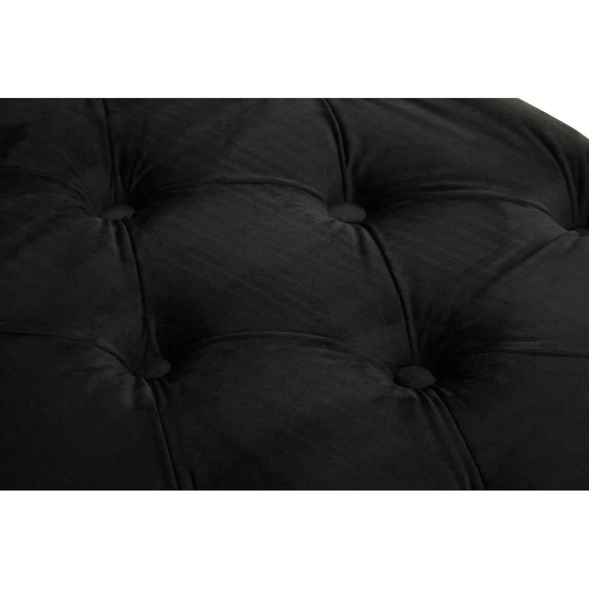 Alea Black Velvet Bench.