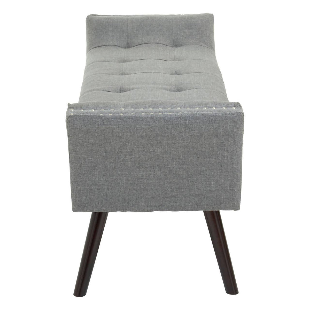 Alea Grey Fabric Bench.
