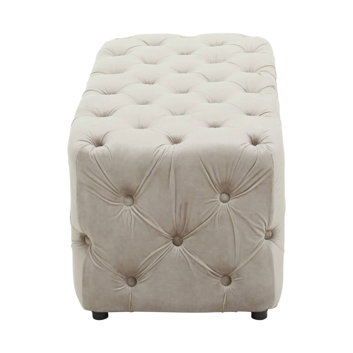 Alea Mink Velvet Bench.