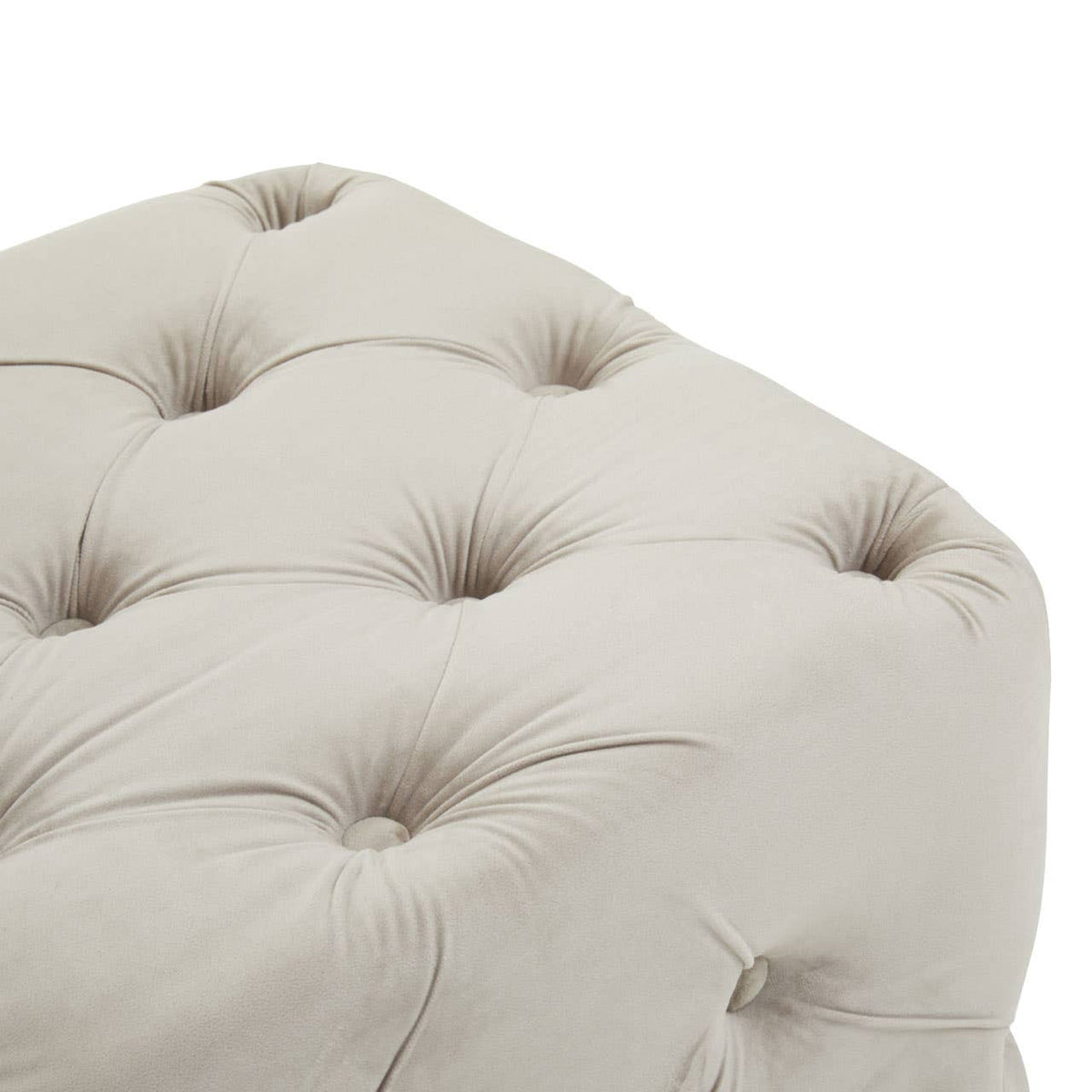 Alea Mink Velvet Bench.