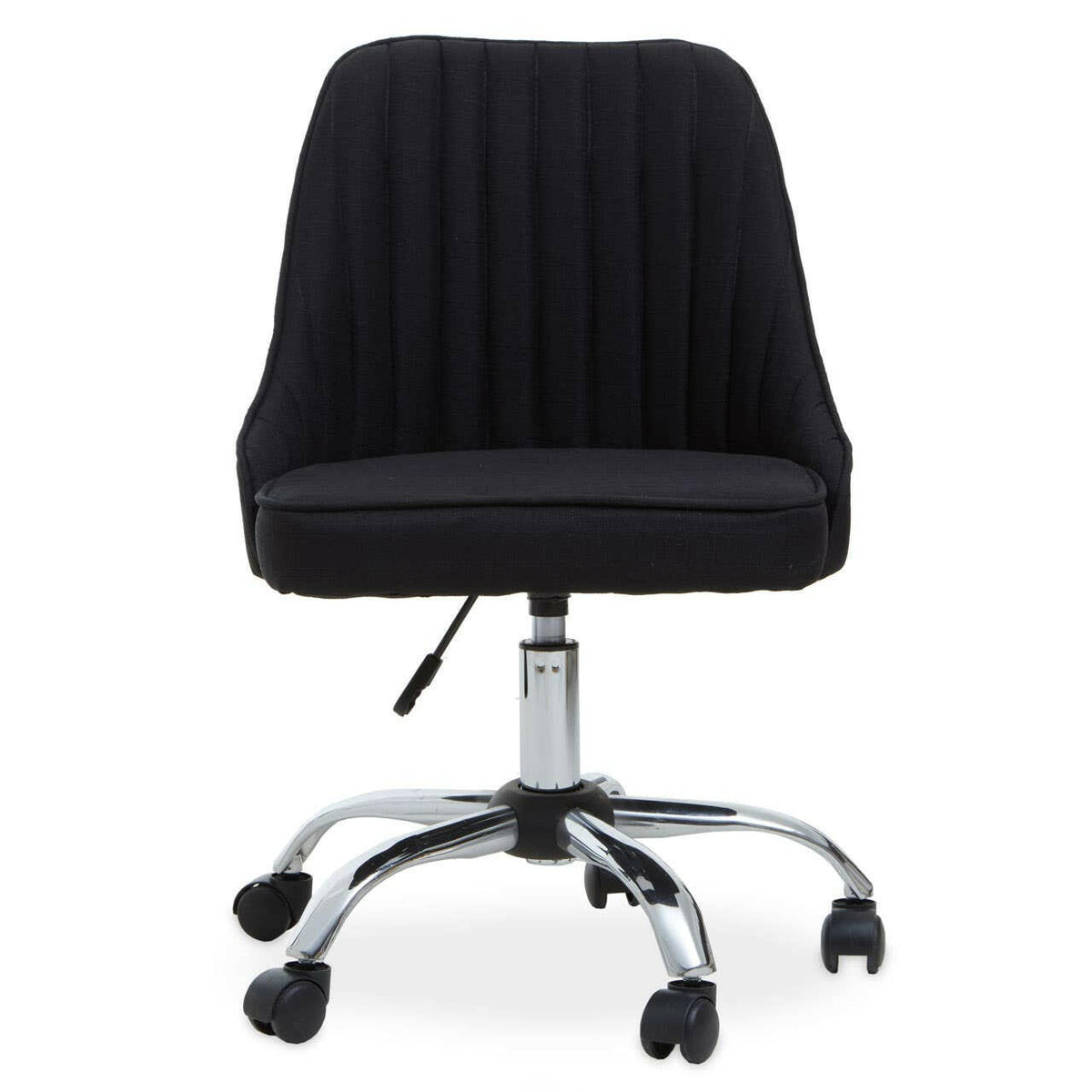 Alexi Black Fabric Home Office Chair.