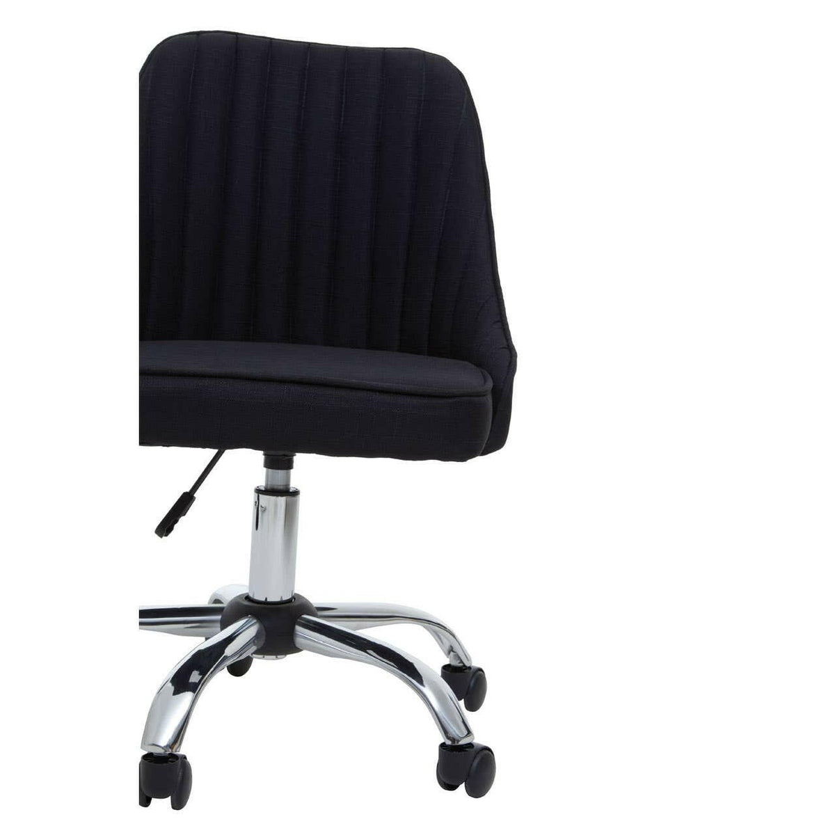 Alexi Black Fabric Home Office Chair.