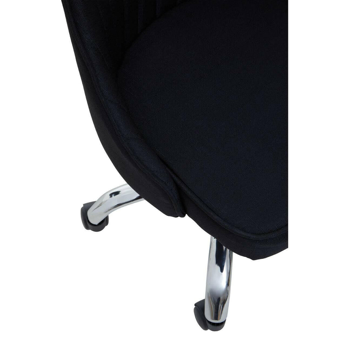 Alexi Black Fabric Home Office Chair.
