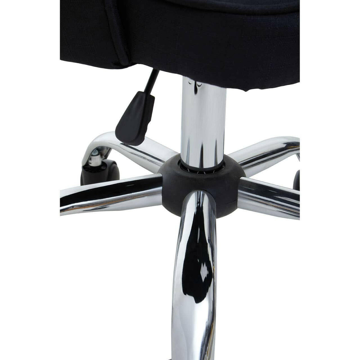 Alexi Black Fabric Home Office Chair.