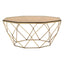Noosa & Co. Living Allure Brushed Bronze Tapered Coffee Table House of Isabella UK