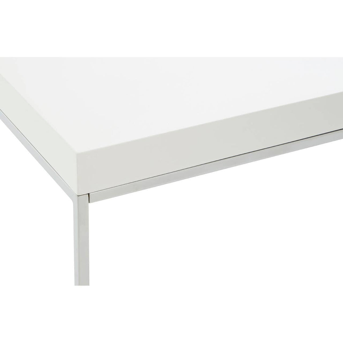 Allure Chrome / Rectangular Console Table.