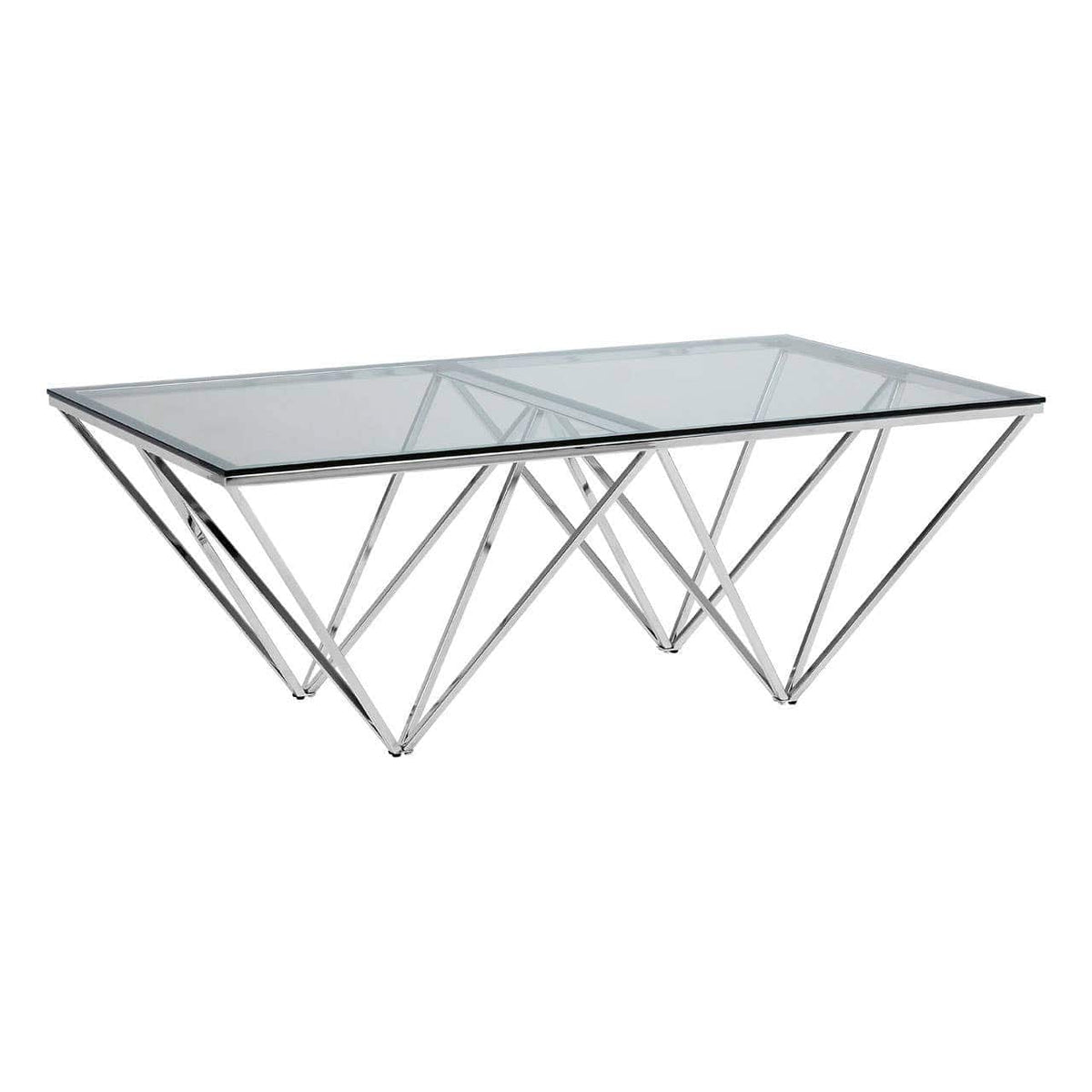 Noosa & Co. Living Allure Coffee Table With Triangular Base House of Isabella UK