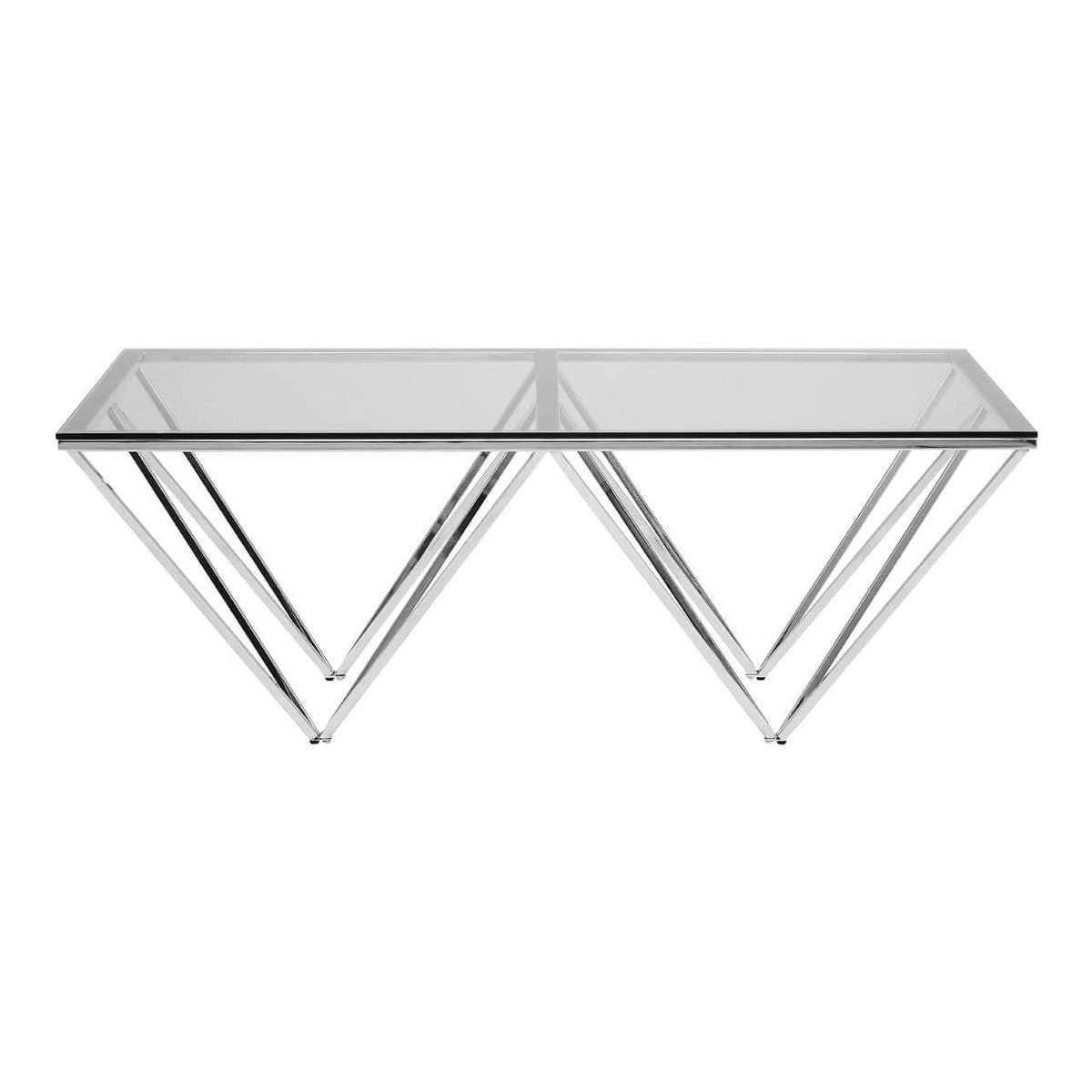Noosa & Co. Living Allure Coffee Table With Triangular Base House of Isabella UK