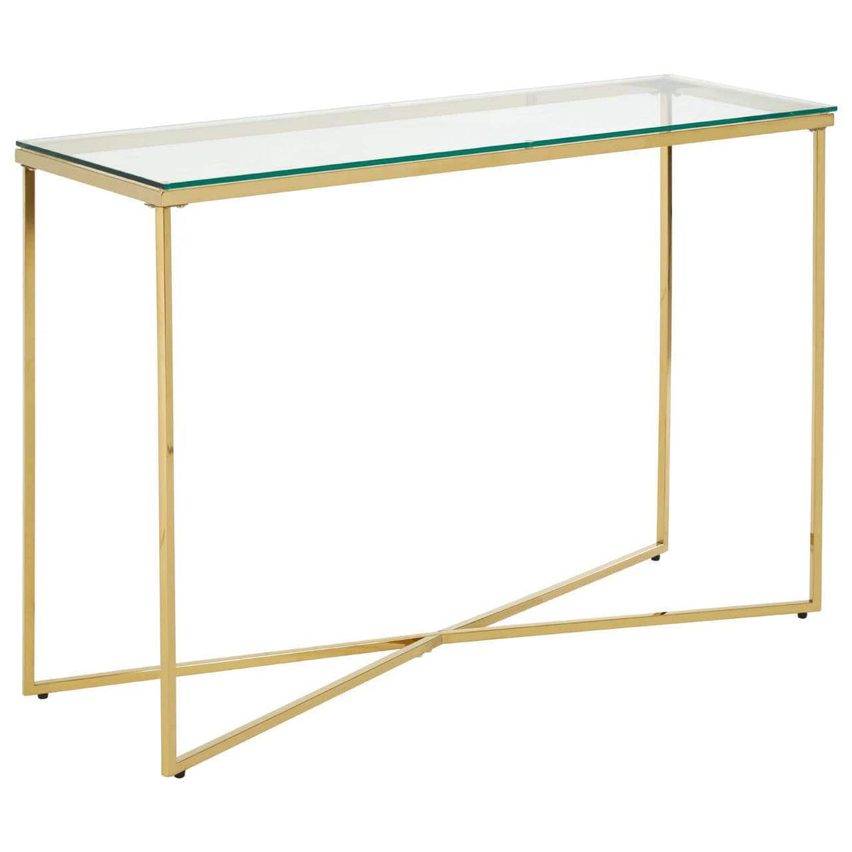 Noosa & Co. Living Allure Cross Base Console Table House of Isabella UK