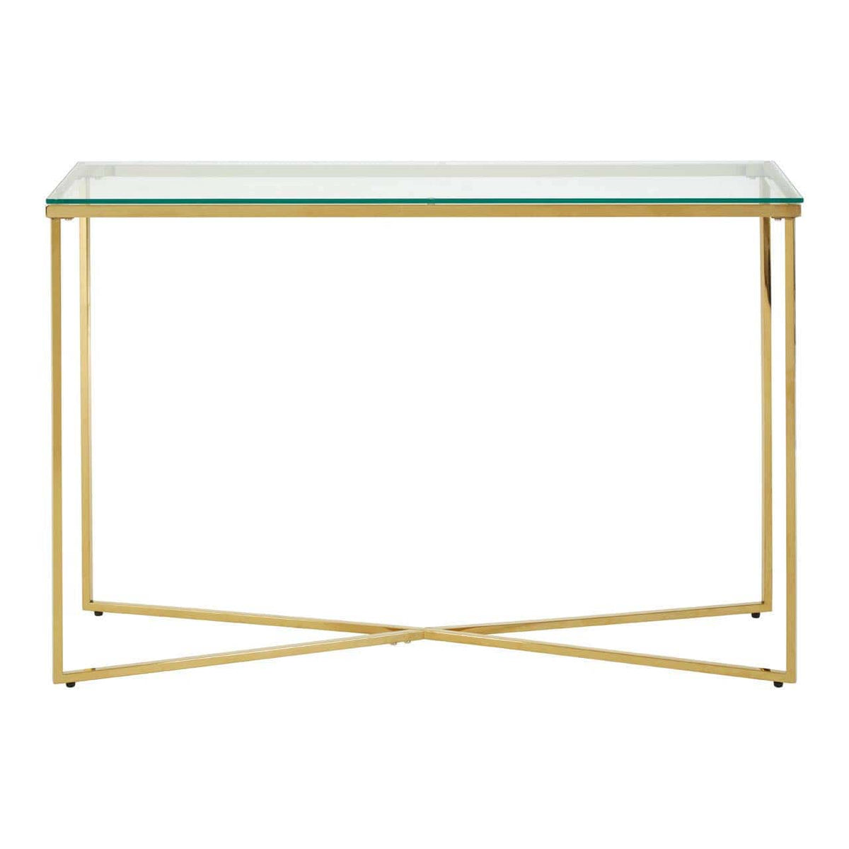 Noosa & Co. Living Allure Cross Base Console Table House of Isabella UK