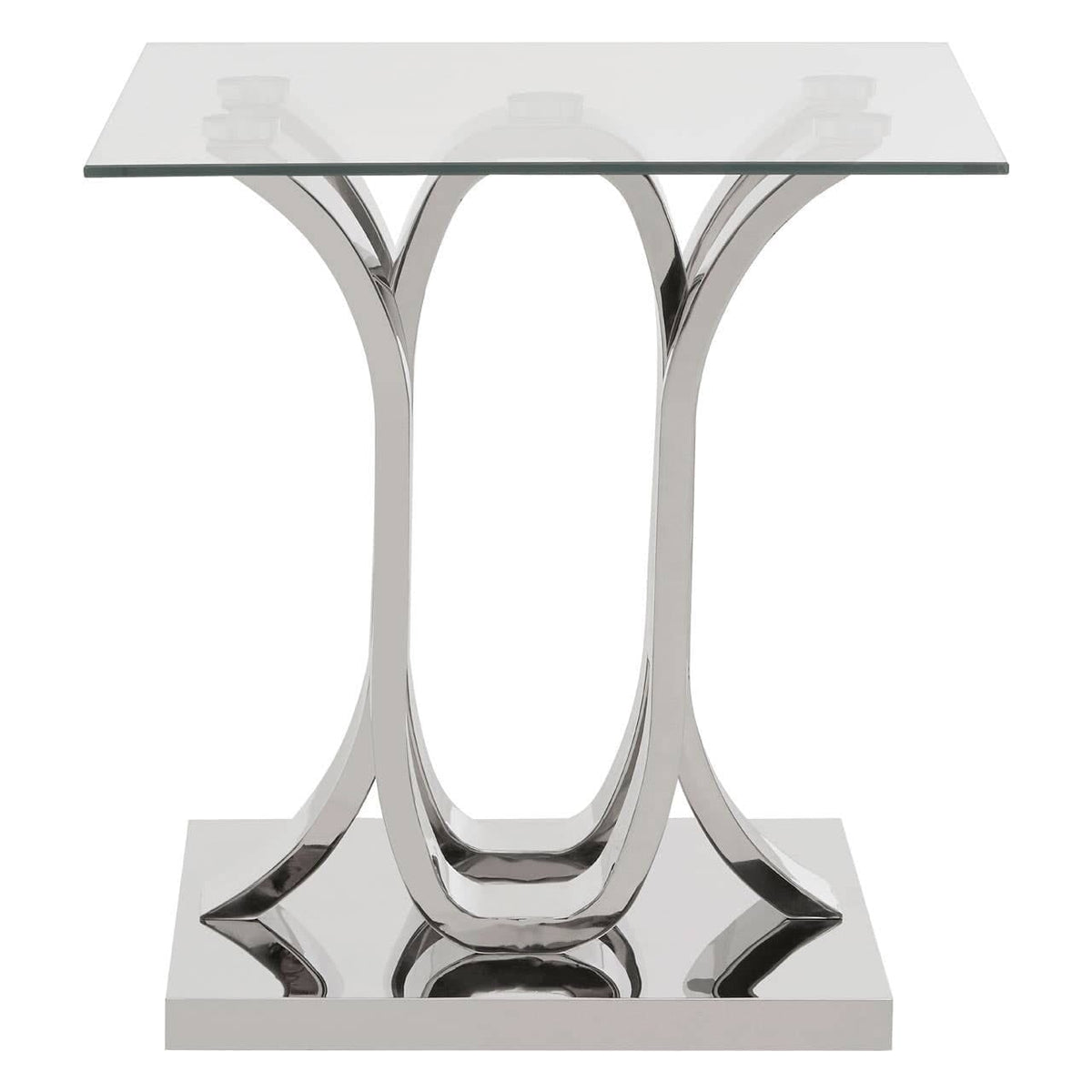 Noosa & Co. Living Allure Curved Base End Table House of Isabella UK