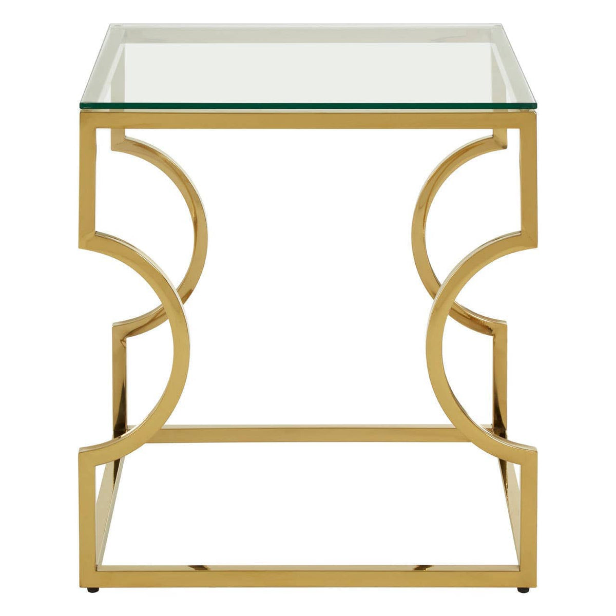 Noosa & Co. Living Allure Curved Frame End Table House of Isabella UK