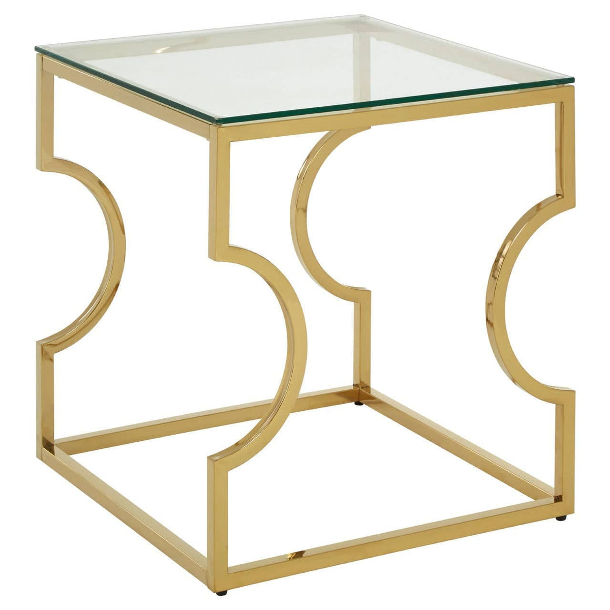 Noosa & Co. Living Allure Curved Frame End Table House of Isabella UK