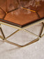 Noosa & Co. Living Allure End Table With Brushed Bronze Base House of Isabella UK