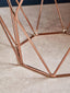 Noosa & Co. Living Allure End Table With Rose Gold Base House of Isabella UK