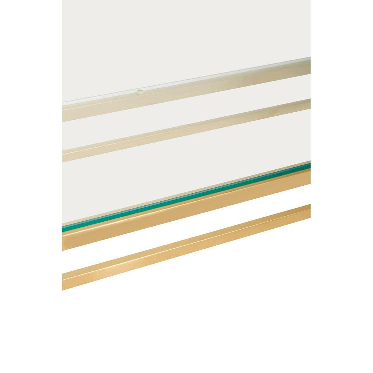 Allure Gold Brushed Console Table.