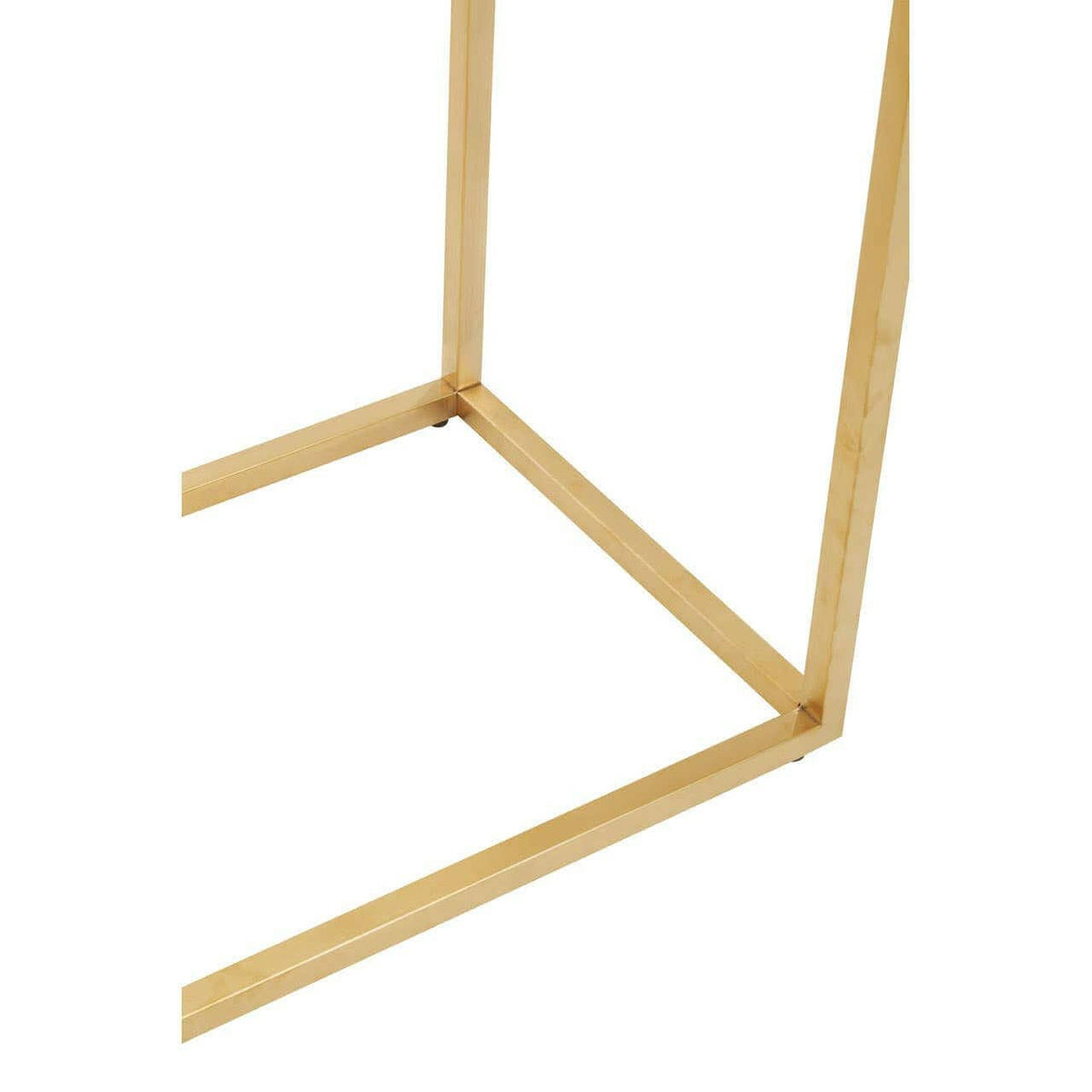 Allure Gold Brushed Console Table.