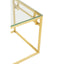 Noosa & Co. Living Allure Gold Brushed Side Table House of Isabella UK