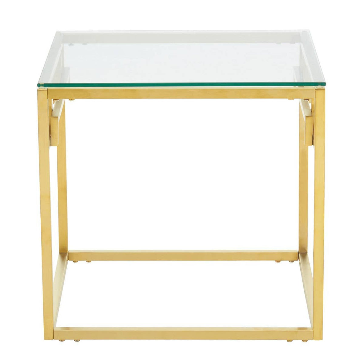 Noosa & Co. Living Allure Gold Brushed Side Table House of Isabella UK