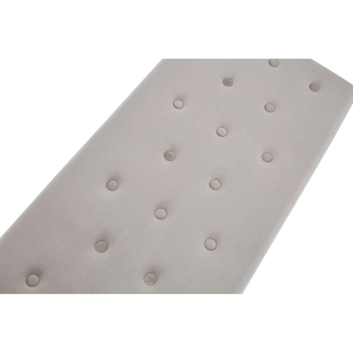 Allure Mink Velvet Gold Finish Bench.