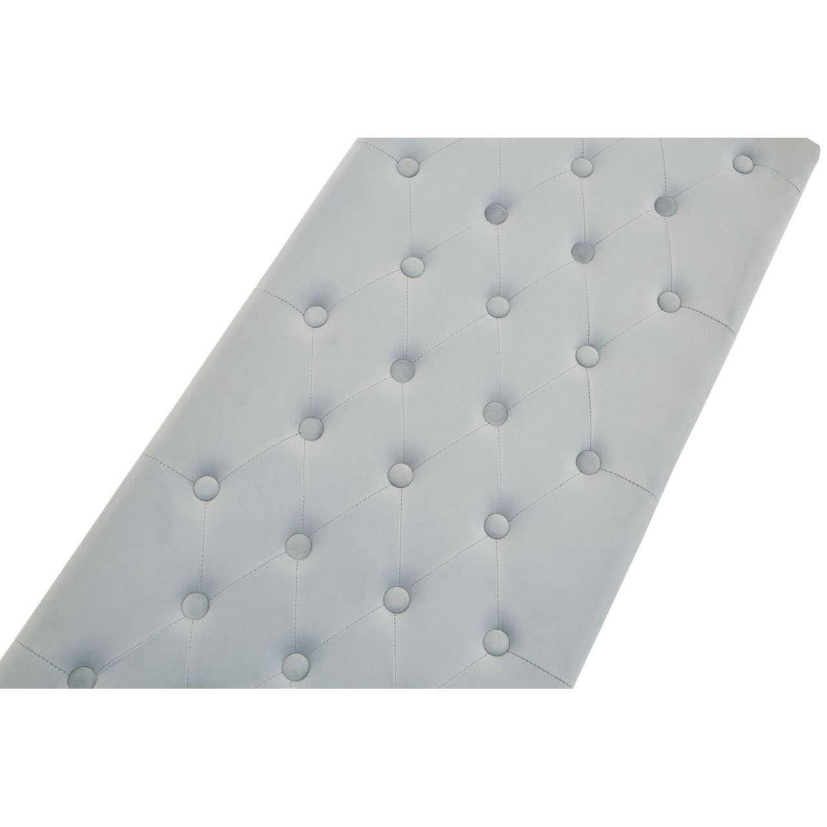 Allure Powder Blue Geometric Bench.