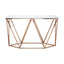 Noosa & Co. Living Allure Rectangular Champagne Console Table House of Isabella UK