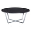 Noosa & Co. Living Allure Round Black Faux Marble Coffee Table House of Isabella UK