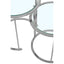 Noosa & Co. Living Allure Set Of 3 Silver Nesting Tables House of Isabella UK