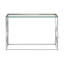 Noosa & Co. Living Allure Silver Cross Design Console Table House of Isabella UK