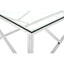 Noosa & Co. Living Allure Stainless Steel Geometric Coffee Table House of Isabella UK