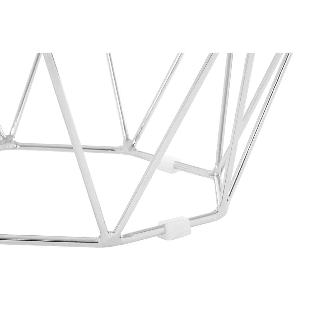 Allure Tempered Glass / Chrome End Table.