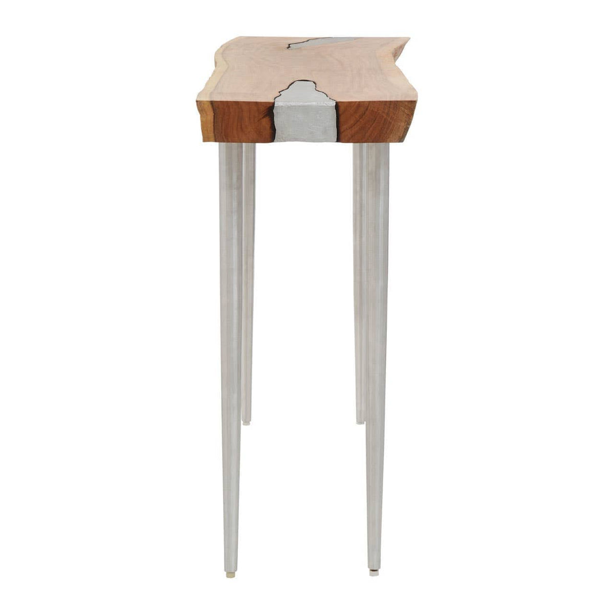 Noosa & Co. Living Almora Natural Acacia Wood Console Table House of Isabella UK