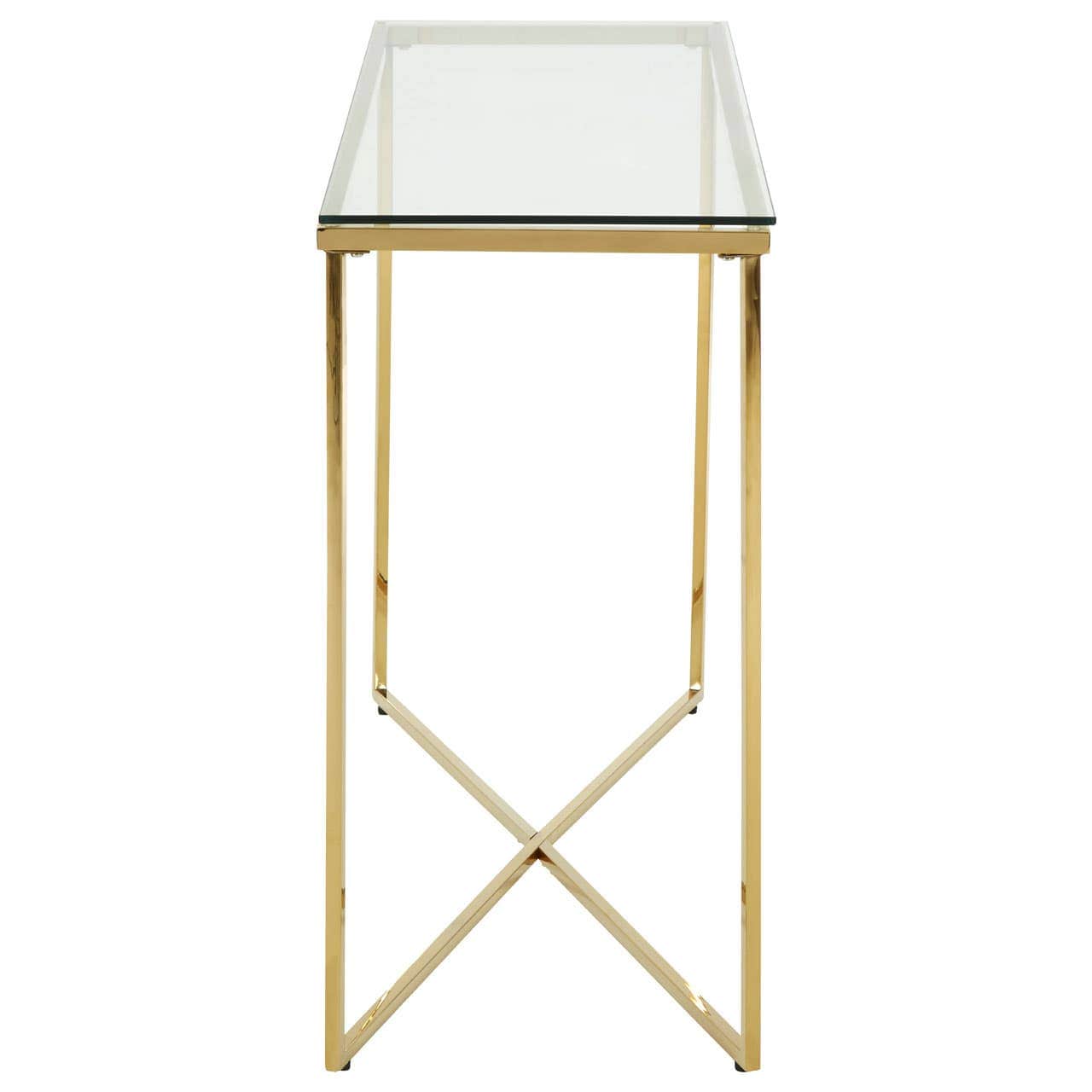 Noosa & Co. Living Alustre Cross Base Console Table House of Isabella UK