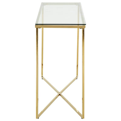 Noosa & Co. Living Alustre Cross Base Console Table House of Isabella UK