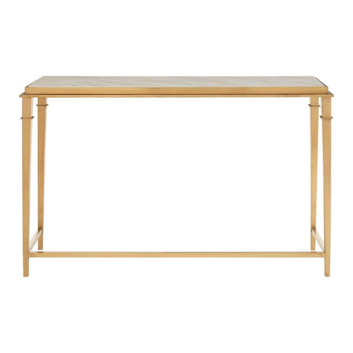 Noosa & Co. Living Alvaro Console Table with White Marble Top House of Isabella UK