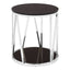 Noosa & Co. Living Alvaro Round Chrome Finish Side Table House of Isabella UK