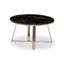 Noosa & Co. Living Alvaro Round Coffee Table With Black Marble Top House of Isabella UK
