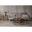 Noosa & Co. Living Alvaro Round Marble Top and Rose Gold Coffee Table House of Isabella UK