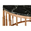Noosa & Co. Living Alvaro Round Marble Top and Rose Gold Coffee Table House of Isabella UK