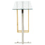 Noosa & Co. Living Alvea Silver and Gold Console Table House of Isabella UK